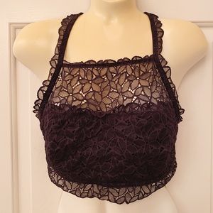 Black AERIE Lace Bralette